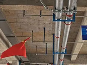 且末管廊支架的安装方法